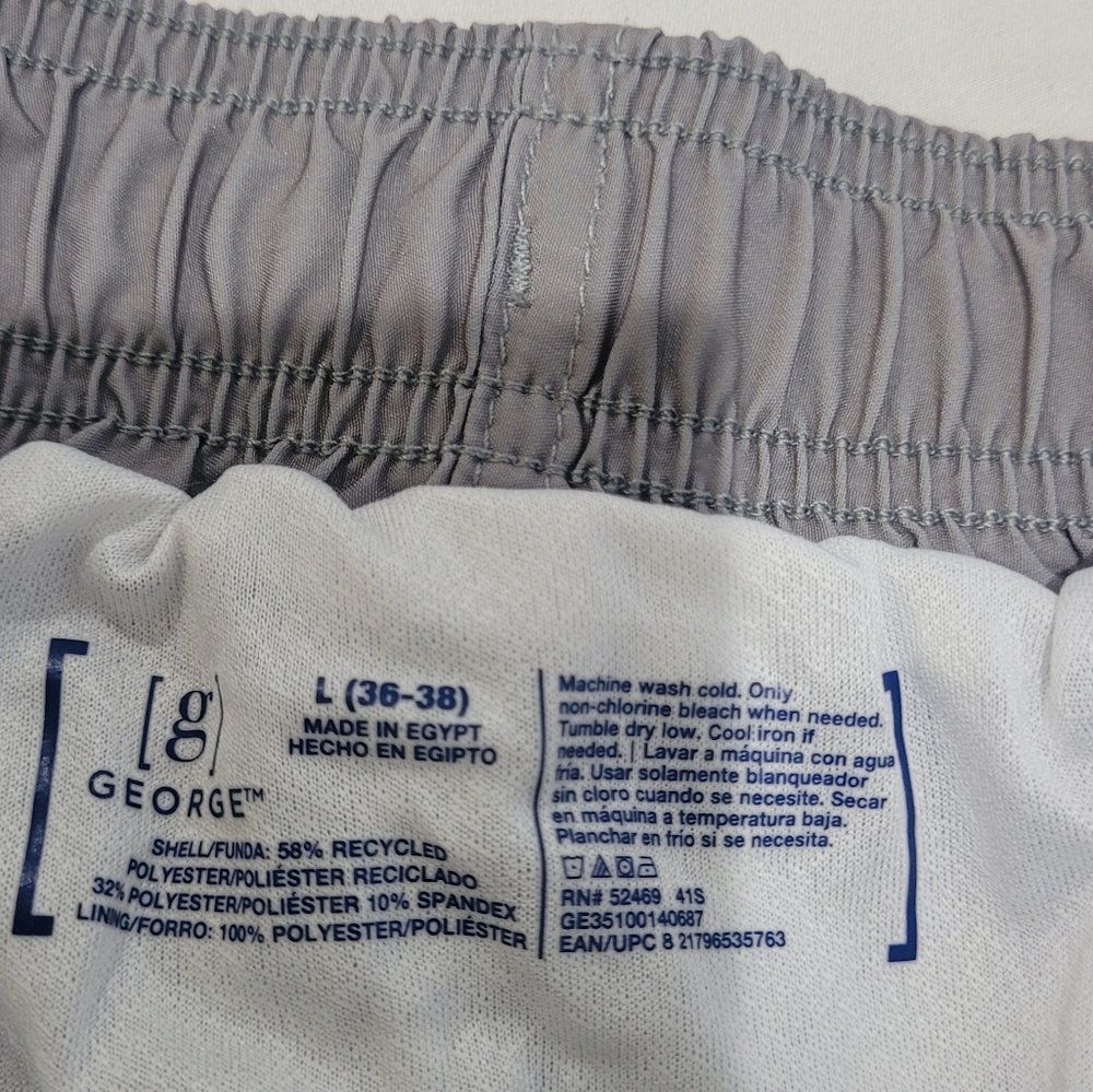Board Shorts Size XL Swim Suit Swimwear Trunks Tropical Flowers Striped Coastal - Picture 9 of 12